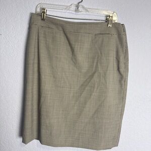 Banana Republic Houndstooth Mini Skirt Size 12